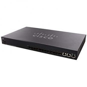 Cisco SX550X-12F Black Network Switch, 12x 10GbE, L3, Managed