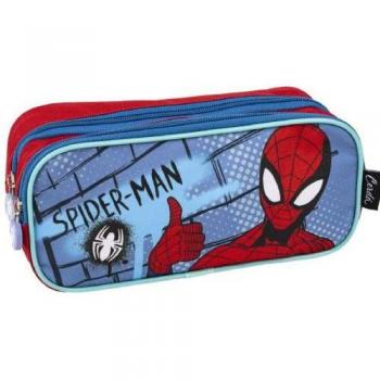 Portatodo Spiderman Doppio 22,5 x 8 x 10 cm