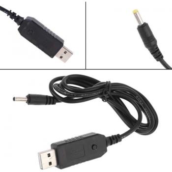 Câble d’alimentation USB QC 3.0, 5–12 