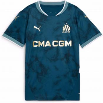 PUMA Olympique de Marseille Kids Away Kit 2024-25