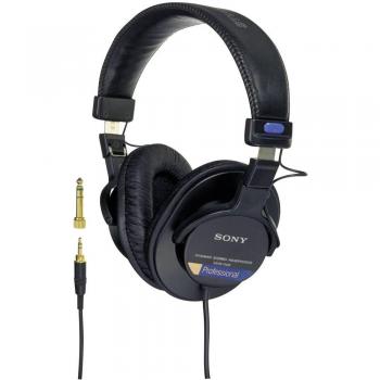 MDR‑7506 Professional Studio Headphones – Black (Corded)