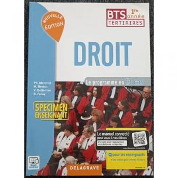 Droit BTS Tertiaires 1re année