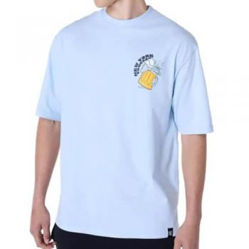 Vêtement bleu Yankees NY oversize, imprimé nourriture