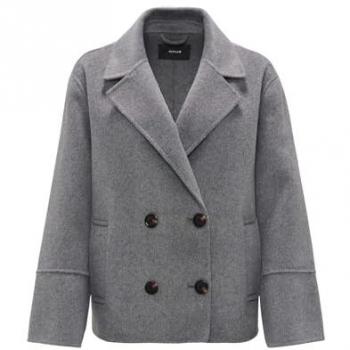 OPUS Damen Cabanjacke Hilna Oversized grau Größe 38
