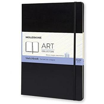 Moleskine Art Plus Sketchbook, A4, Black, Hard Cover (12 X 8.5)