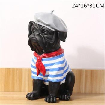 Dibujos Animados: Bulldog Francés – Mini Estatua
