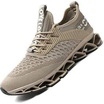 Khaki Running Shoes for Men – Athletic, Gym, Tennis