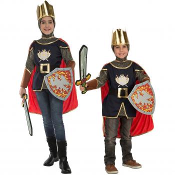 Enfant Chevalier Rouge – MARQUE 5‑pièces en Tissu