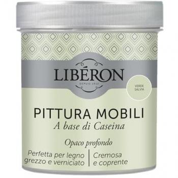 Pittura Mobili Opaca Verde Salvia 0,5 L a base di Caseina