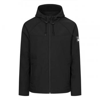 Wasserabweisende Softshelljacke 'Isleby' Herren, schwarz, Größe XXL
