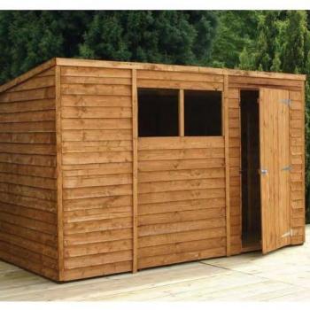 7ft x 5ft Overlap Garden Shed
