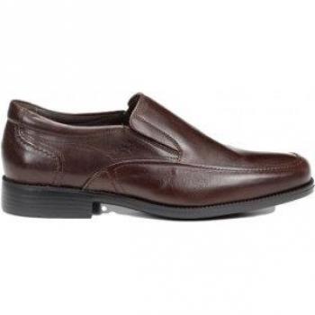 Mocassim de Couro Fluchos 7996 Mallorca Rafael Café