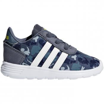 Adidas Junior Lite Racer Boot, Blue Clowhi Colorway