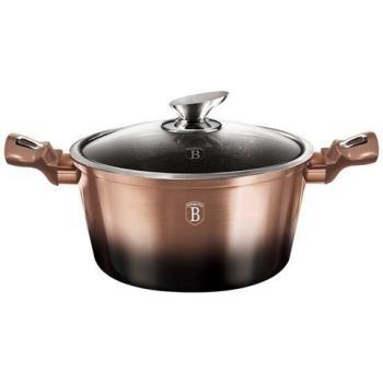 Vaso di Granito 24 cm – Berlinger Haus BH‑1895 Rose Gold Noir
