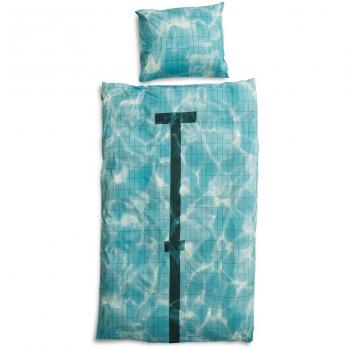 Snurk Toddler's Pool-Inspired Duvet and Pillowcase Set