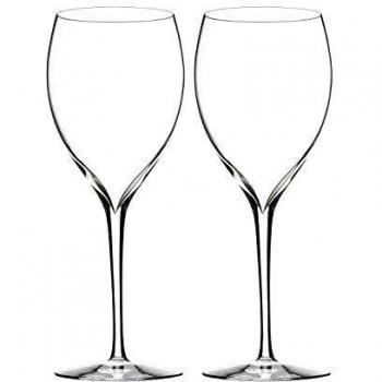 Waterford Elegance Crystal Sauvignon Blanc Wine Glass Duo