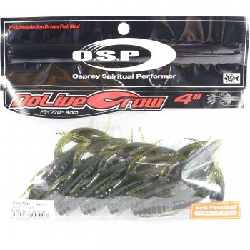 W-001 Olive Crawl Soft Lure 4 OSP