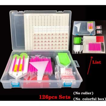 Boîte de rangement pour peinture diamant 5D