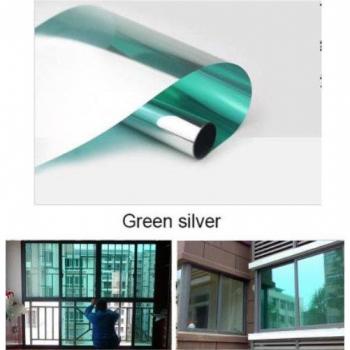 Green Silver Insulation Window Film