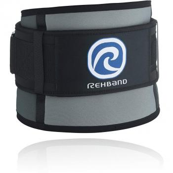 Rehband Herren Rückenstütze 7792, grau, L, für Kraftsport