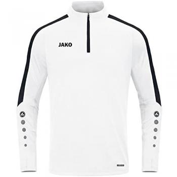 JAKO Herren Ziptop Power Pullover Weiß XXL