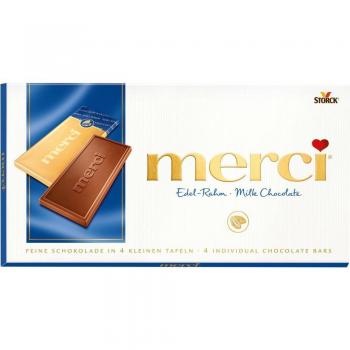 Merci Chocolade met Fijne Room 100g