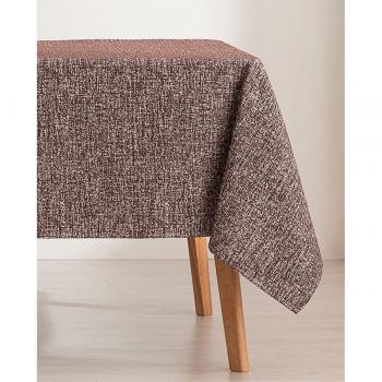 Mantel Jacquard Premium Ramaje en Color Café – GAMUSI
