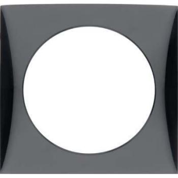 Berker Rahmen 1fach Integro Flow schwarz glänz 918272510