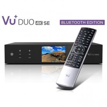 VU+ Duo 4K SE BT Edition Kabel-Receiver mit 2x DVB-C FBC Tuner, PVR Funktion und UHD 2160p