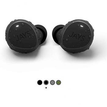 Cuffie Wireless JAYS m-Seven in Nero e Grigio – Autonomia 38h