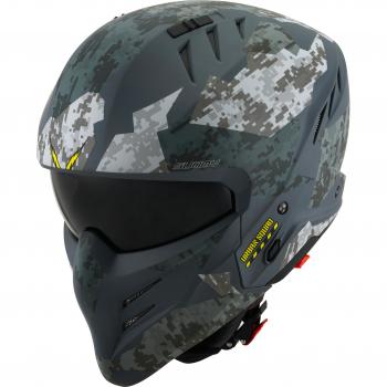 Casco Suomy Armor Urban Squad XL Color Combino Negra Verde Marrón