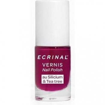 Ecrinal Vernis à Ongles Silicium et Thé Vert Prune 5ml