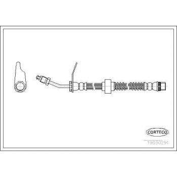Bremsschlauch Corteco 19030291 für PKW
