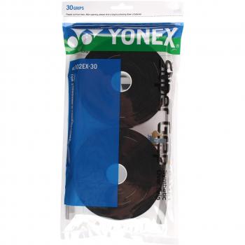 Yonex 30-Pack Super Grap Tennis Overgrips Black