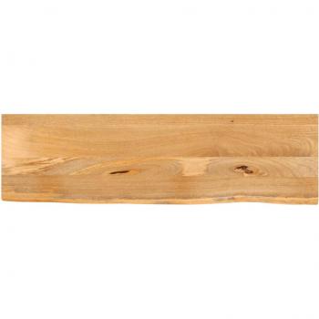 Live Edge Solid Mango Wood Table Top 100x40x3.8 cm vidaXL