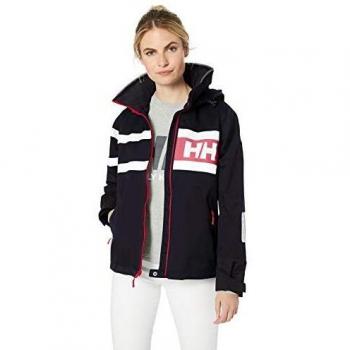 Helly Hansen W Salt Power, Chaqueta para Mujer, Azul Marino, L