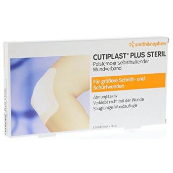Cutiplast Plus steril 7,8x15 cm Verband 5stk