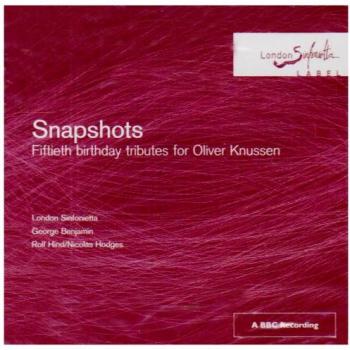 CD LONDON SINFONIETTA, GEORGE BENJAMIN