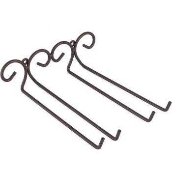 Iron Wine Glass Storage Shelf