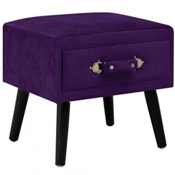 Dark Purple Nightstand