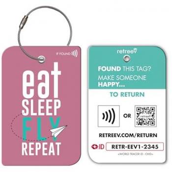 NFC & QR Code Luggage Tag