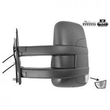 Rétroviseur Extérieur Gauche Chauffant avec Répétiteur pour Iveco Turbo Daily 2010-2014