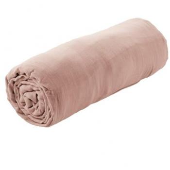 Drap Housse 180x200cm Gaze de Coton
