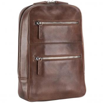 Leonhard Heyden Amsterdam 30 cm Brown Leather Shoulder Bag