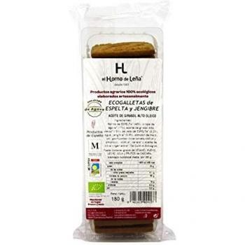 El Horno De Leña Galletas de Espelta y Jengibre 190 Gr