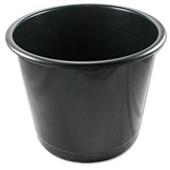 ValueX Deflecto 14L Plastic Waste Bin Black