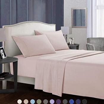 SaDiao Ensemble de draps 4 pièces