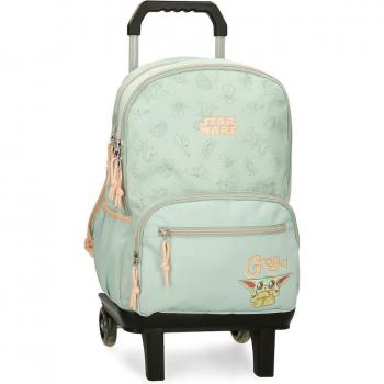 Mochila Grogu para Niños con Compartimentos