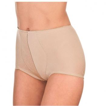Braga reductora Felina 8027-34 Melina beige con bordado control moldeador talle alto grande