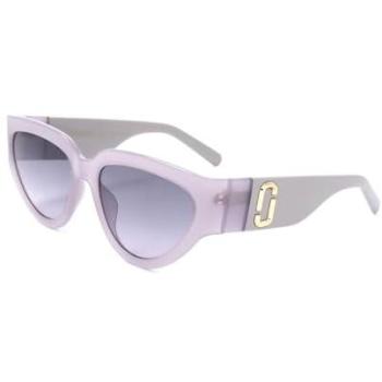 Marc Jacobs Damen-Cat‑Eye Sonnenbrille in Purpur – Modell 645/S B1P/DG 57 mm, Sehstärke möglich